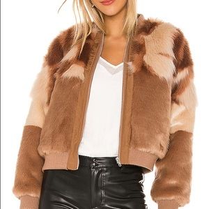 NBD Bonita bomber faux fur
